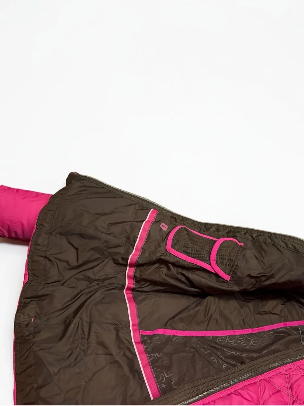 Vintage Nike Bright Pink Quilted Puffer Jacket
